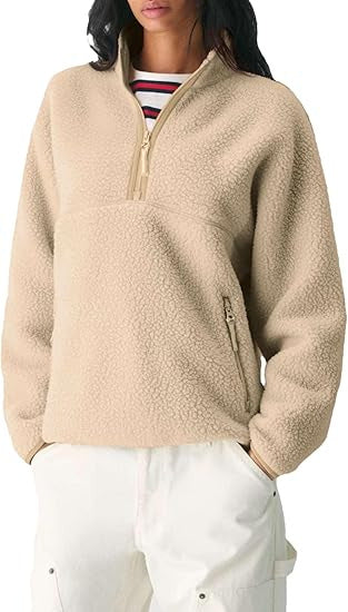 Kvinne Fleece Genser Skjora