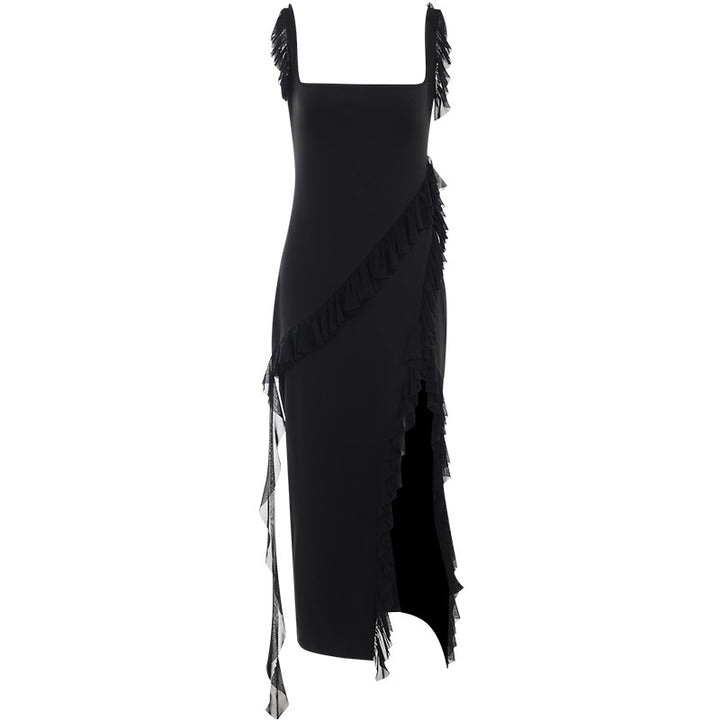 Dame leken rysjesommerkjole Skjora