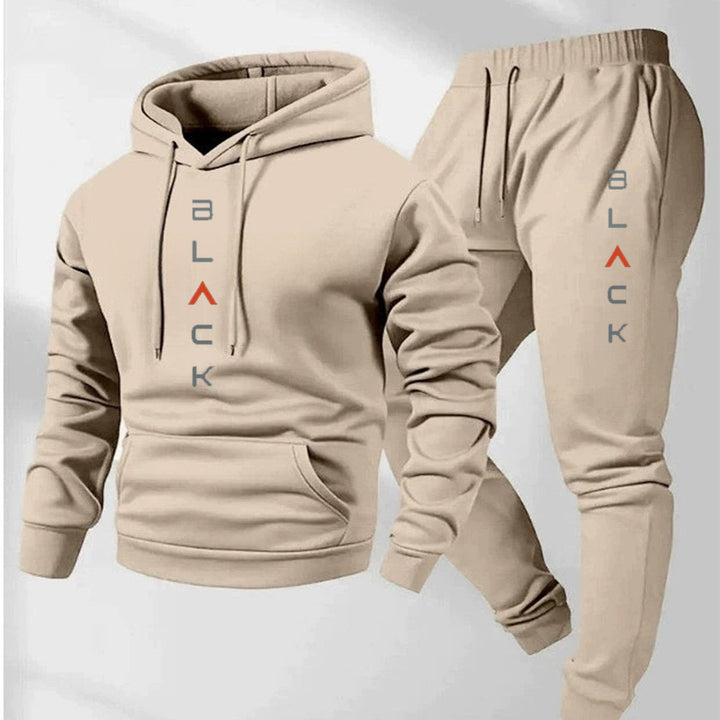 Kvinne Sporty Hettegenser og Joggebukse Sett med Moderne Snitt Skjora