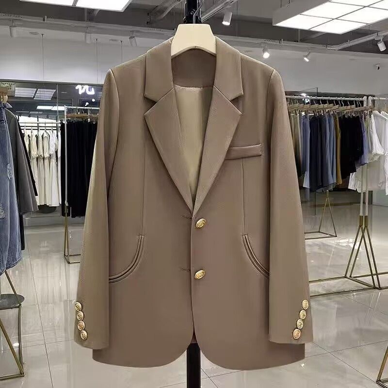 Dame Designer Blazer med elegant snitt Skjora