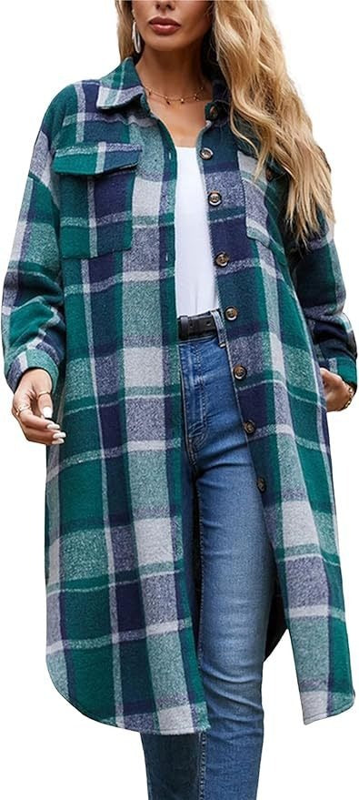 Lang jakke bluse for kvinner i karriere-design Skjora