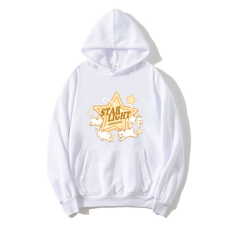 Damen Kapuzenpullover mit verspieltem Märchenmotiv Skjora