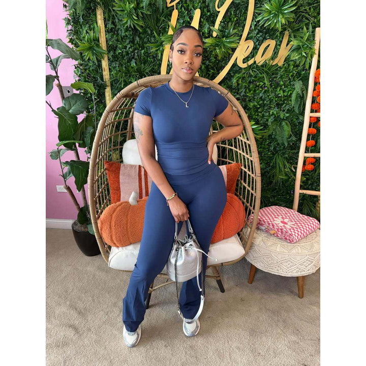 Damer Sporty Jumpsuit med figursydd snitt og estetisk design Skjora