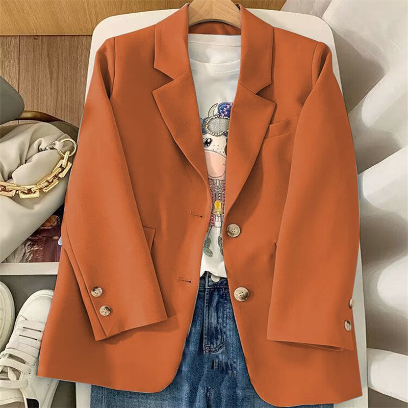 Dames elegant blazer med dobbelt knapplist Skjora