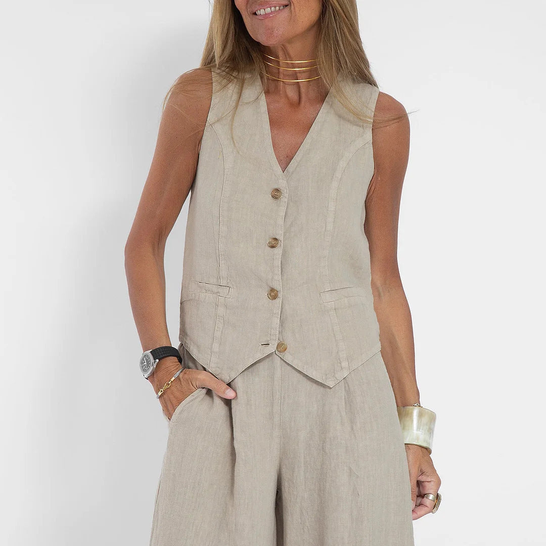 Dame linvest i elegant design Skjora