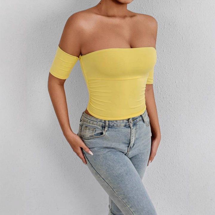 Damer Off-Shoulder Body med figurnærende snitt Skjora