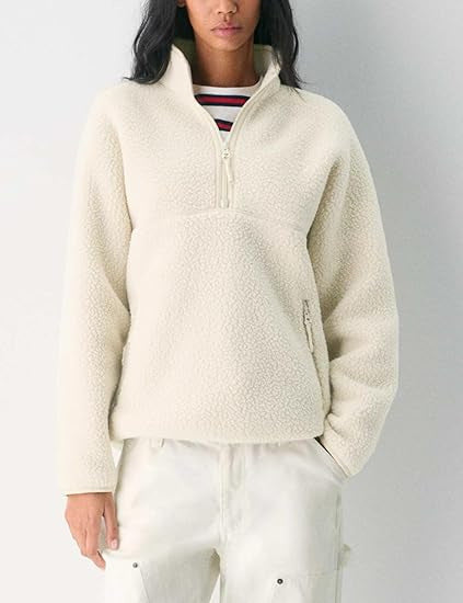 Kvinne Fleece Genser Skjora