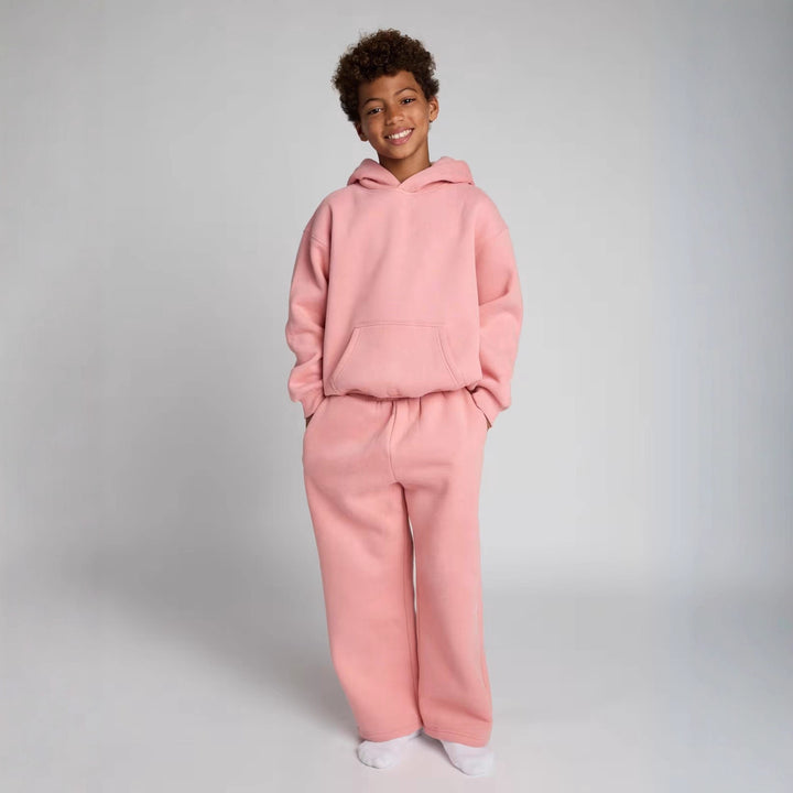 Kvinner Avslappet Fleece Loungewear Sett Skjora