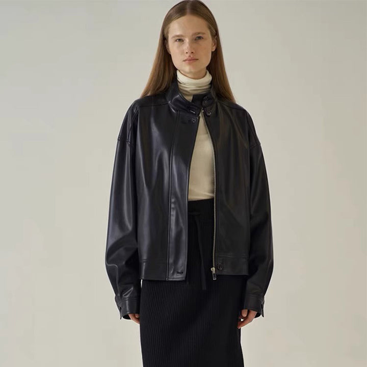 Women's Leather Jacket Skjora