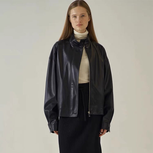 Women's Leather Jacket Skjora