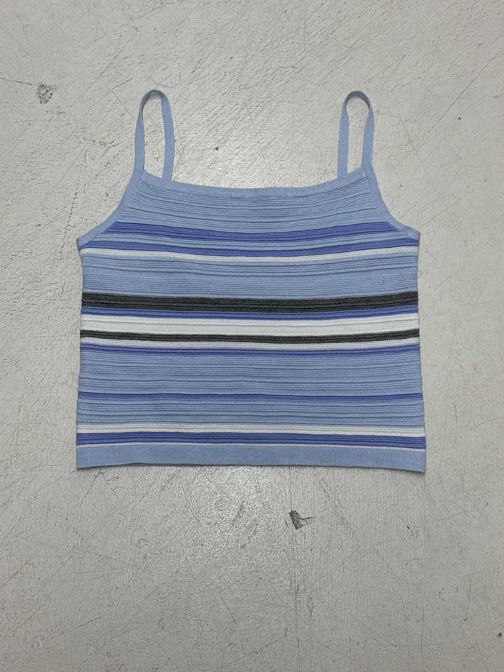 Dame miniskjørt med moderne stripe mønster og praktisk taillering Skjora
