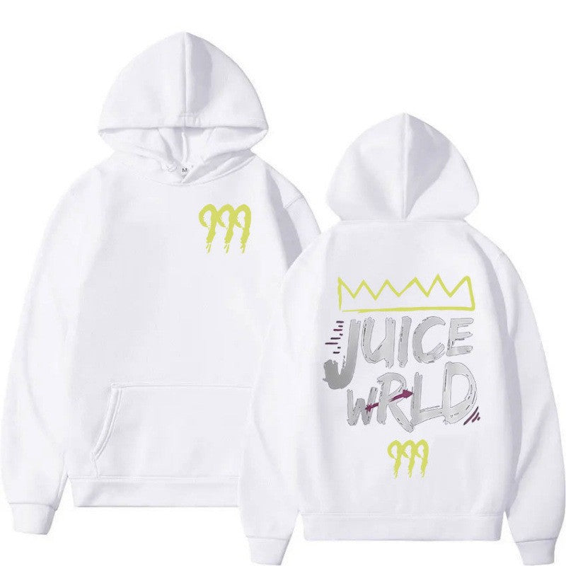 Kvinne hoodie med moderne kengurulommely design og slående grafisk trykk Skjora
