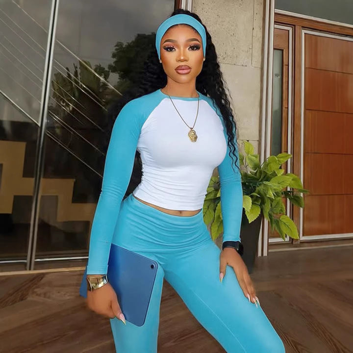 Sporty and fashionable set for women with long sleeves Skjora