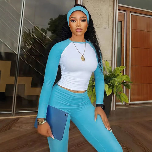 Sporty and fashionable set for women with long sleeves Skjora