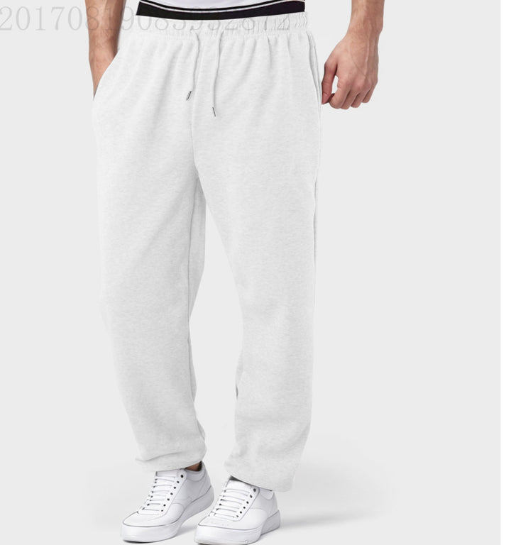 Herre komfortable joggebukser med elastisk liv og sidelommer Skjora