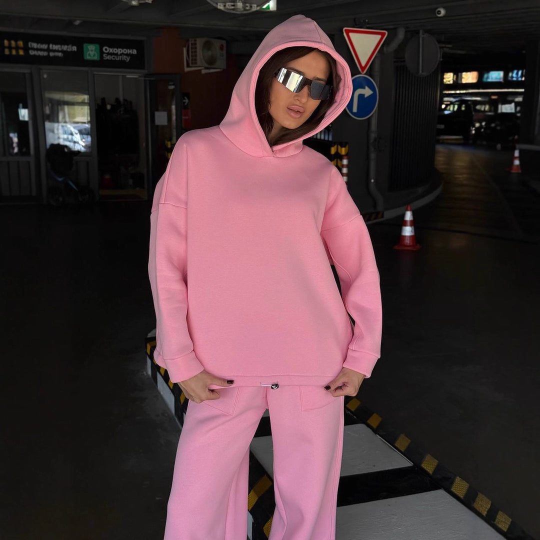 Dame casual hoodie og jogger kombinasjon Skjora
