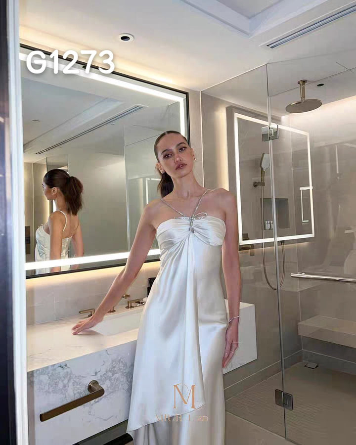 Damen Elegant Korsett-Bluse med gjennomsiktige ermer Skjora