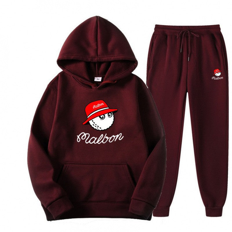 Dame hoodie sett for kvinner med leken grafisk design og praktiske lommer Skjora