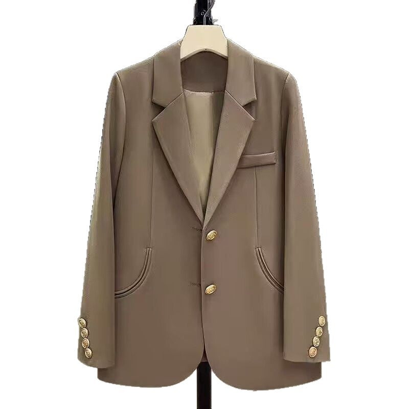 Dame Designer Blazer med elegant snitt Skjora