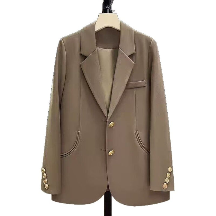 Dame Designer Blazer med elegant snitt Skjora