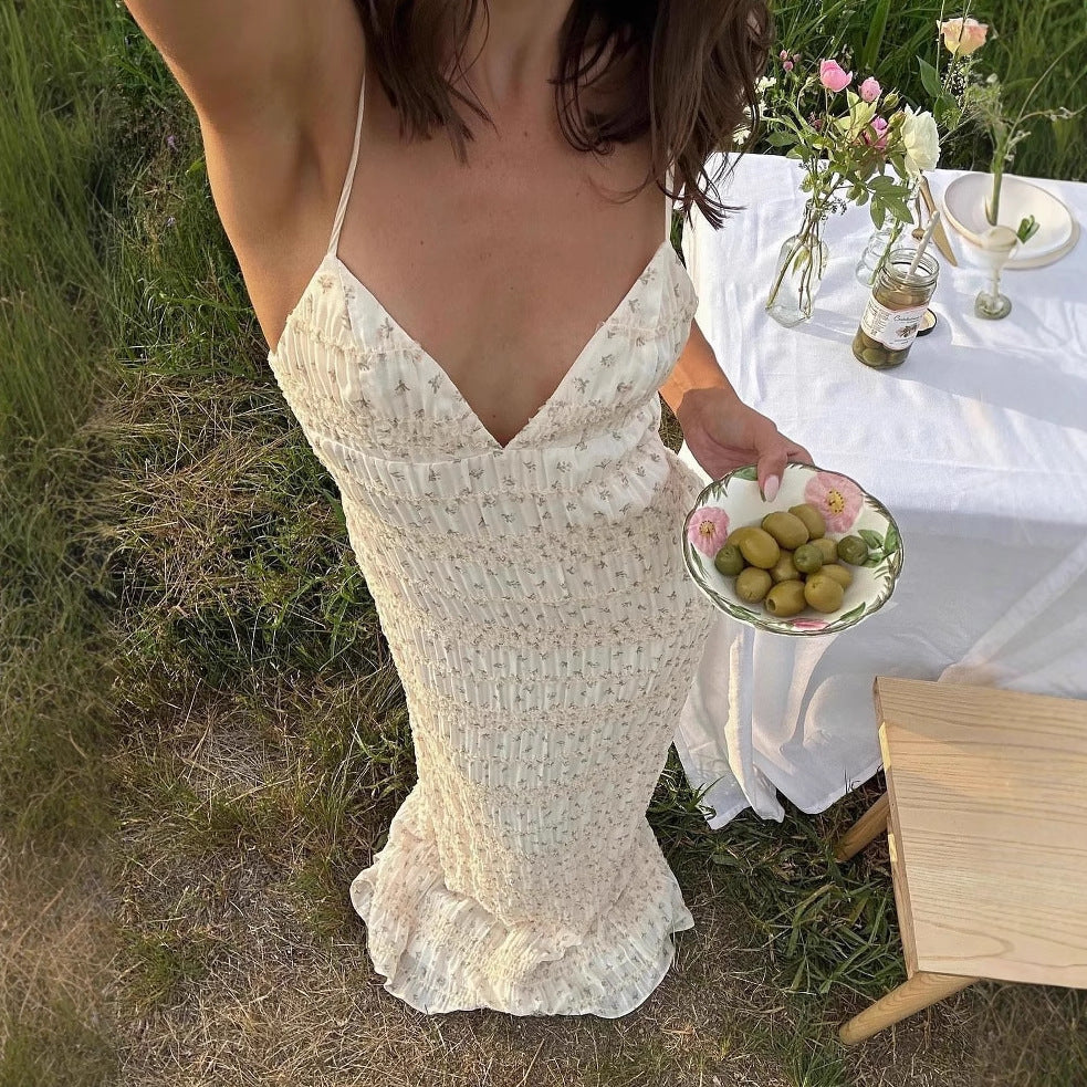 Damer elegant Maxikjole Skjora