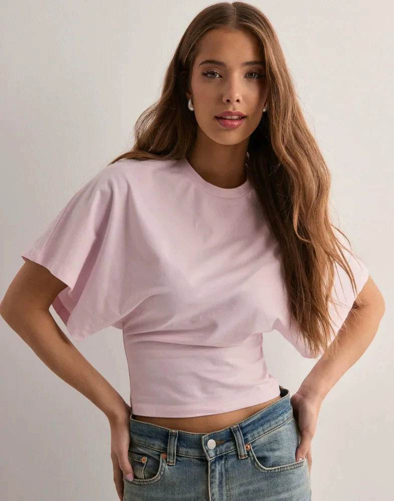 Damer Behagelig Oversized T-skjorte med moderne snitt Skjora
