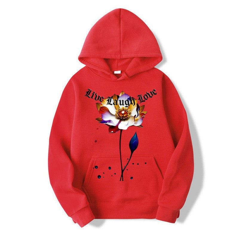 Kvinnegenser med blomsterkunsttrykk Skjora