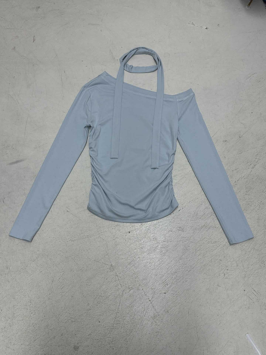 Dame Off-Shoulder Langermet med justerbar hals Skjora