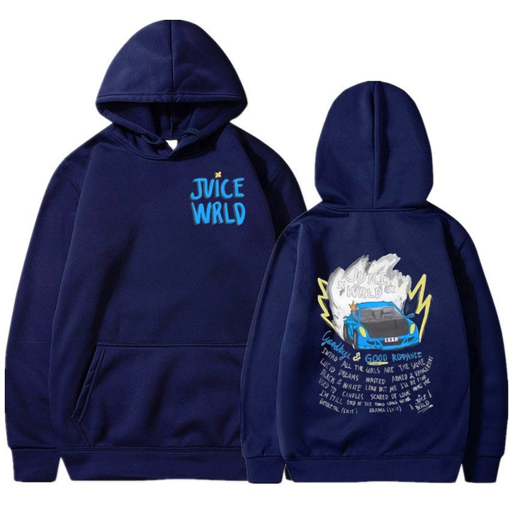Women's hoodie with vibrant graffiti design and comfortable fit Skjora