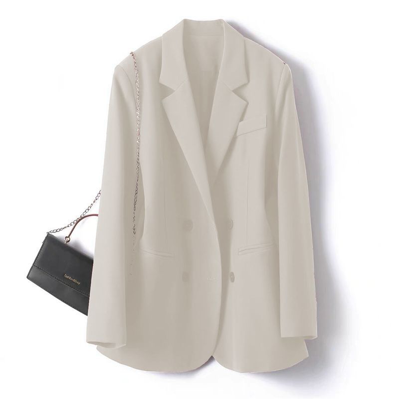 Damer Elegant Oversized Blazer Skjora