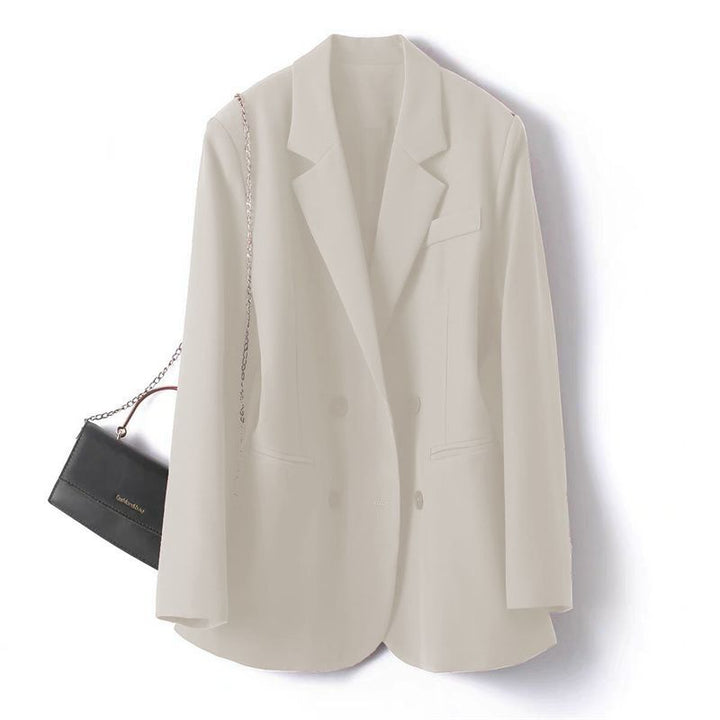 Damer Elegant Oversized Blazer Skjora