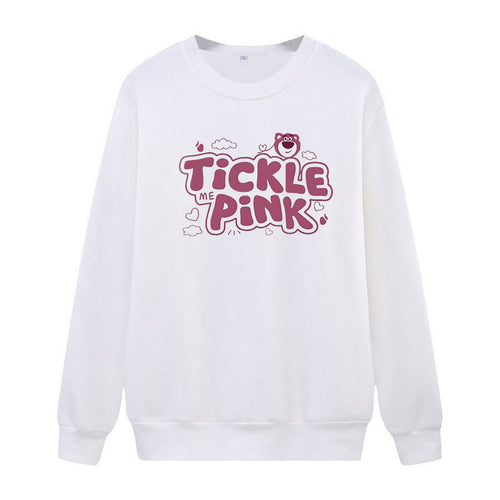 Damer sweatshirt i uformelt design med munter trykk Skjora