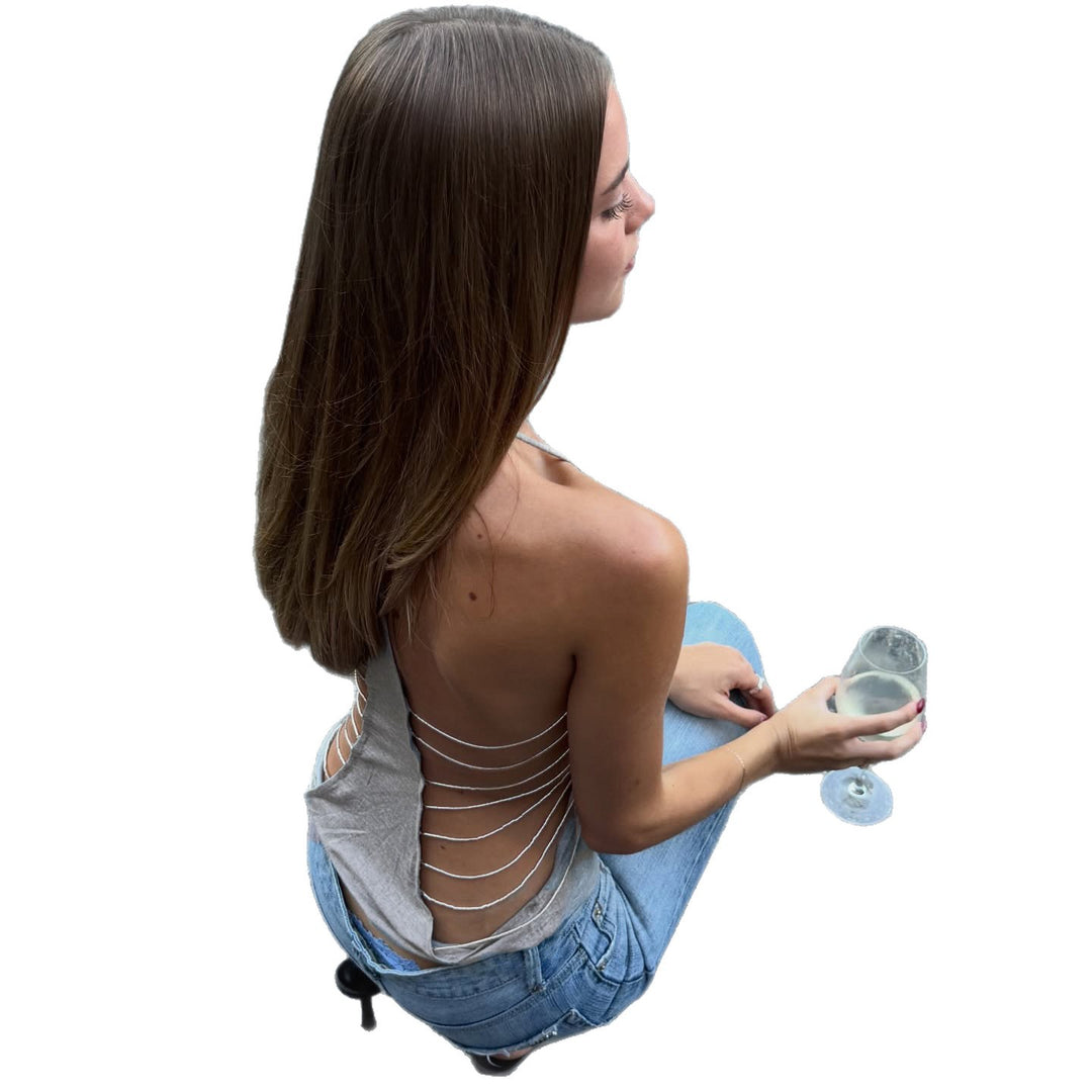 Damer Sportslig Tanktop med innovativt ryggdesign Skjora