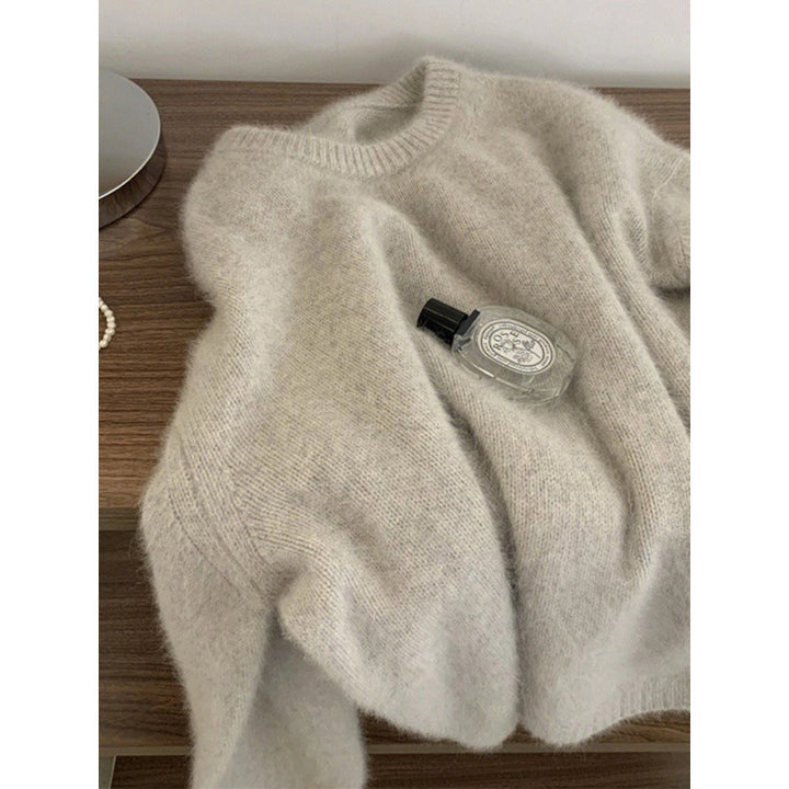 Damer Cozy Genser laget av fin strikkeblanding Skjora