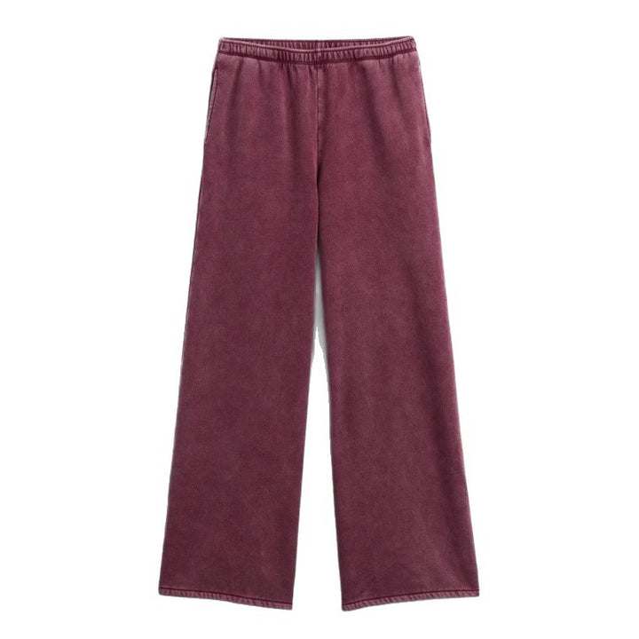 Women's casual hoodie and wide leg sweatpants set Skjora