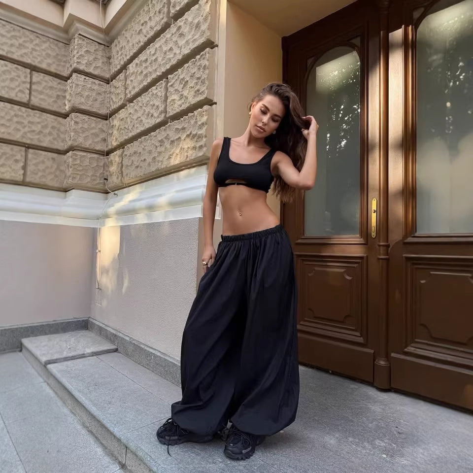 Women's Light and Airy Summer Pants Skirt