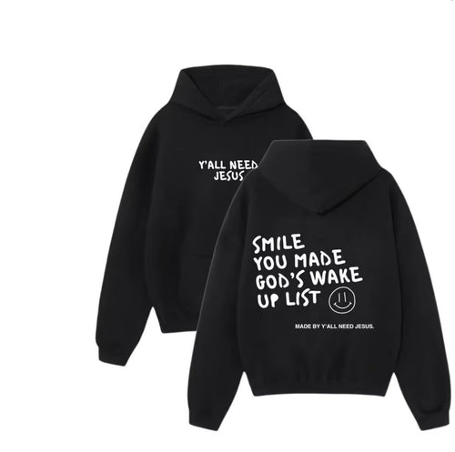 Dame hoodie sweatshirt med inspirerende trykk og behagelig passform Skjora