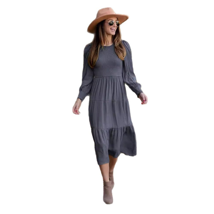 Dame Maxi Kjole i Boho Stil