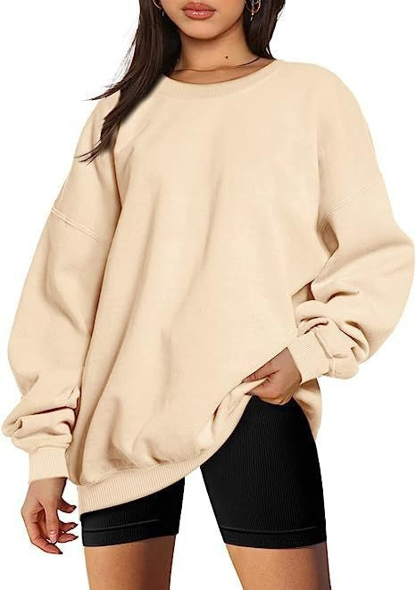 Kvinne sweatshirt med høy kvalitet bomullsblanding og avslappet design Skjora