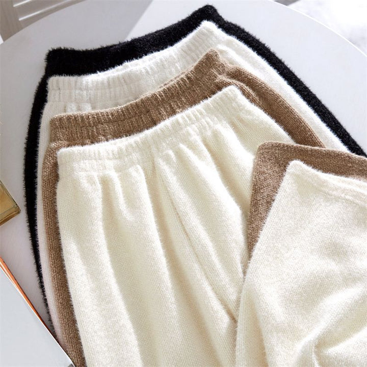 Women's soft fleece trousers with elasticated waistband Skjora
