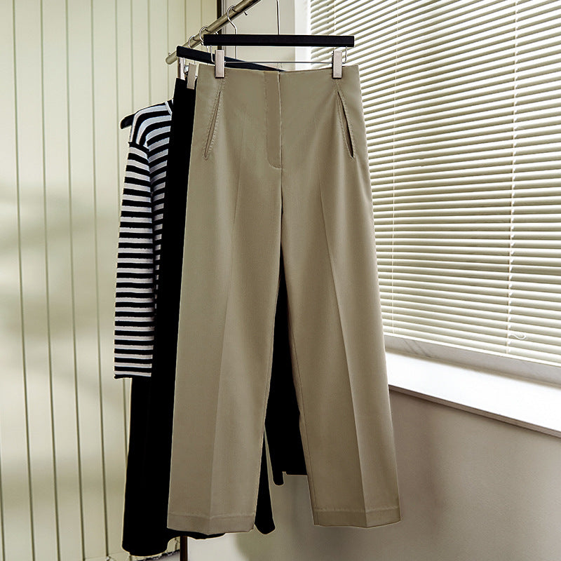 Damer elegante og løstsittende dressbukser Skjora