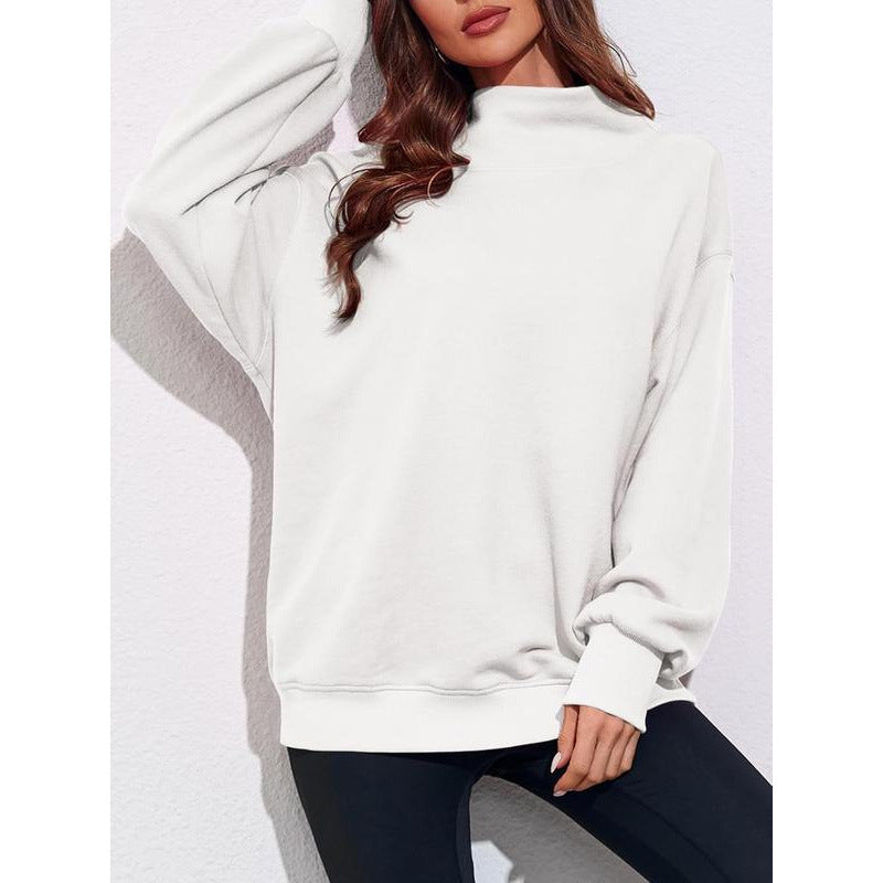 Kvinner Oversized Turtleneck Genser Skjora