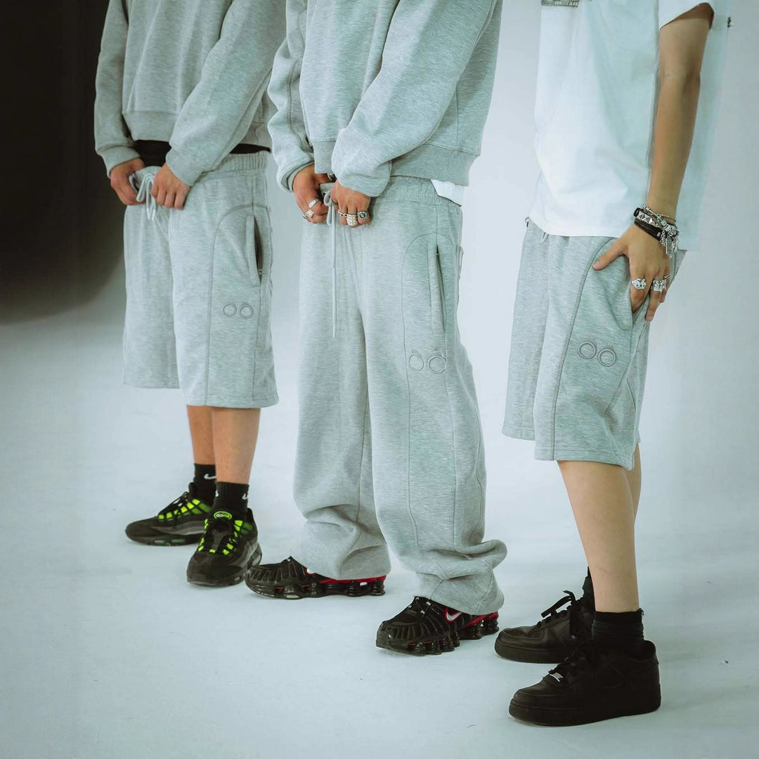 Dame Sporty Shorts med kreativt trykk Skjora