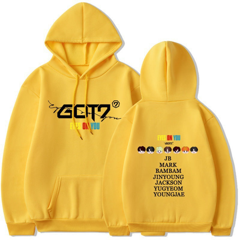Dame hoodie med unikt GOT7 design og komfortabel passform Skjora