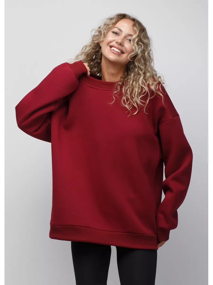 Kvinnenes komfortable oversized genser Skjora