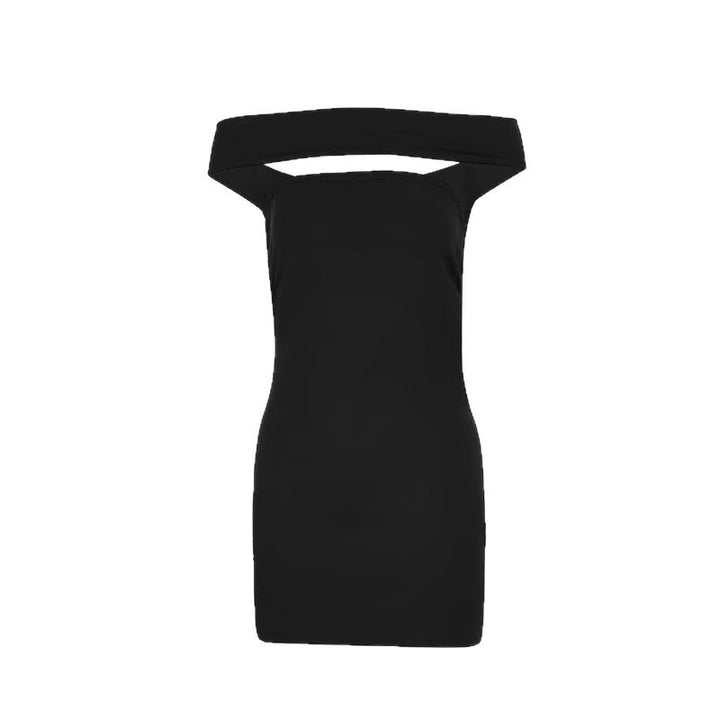 Damer Off-Shoulder Minikjole med strukturert design Skjora