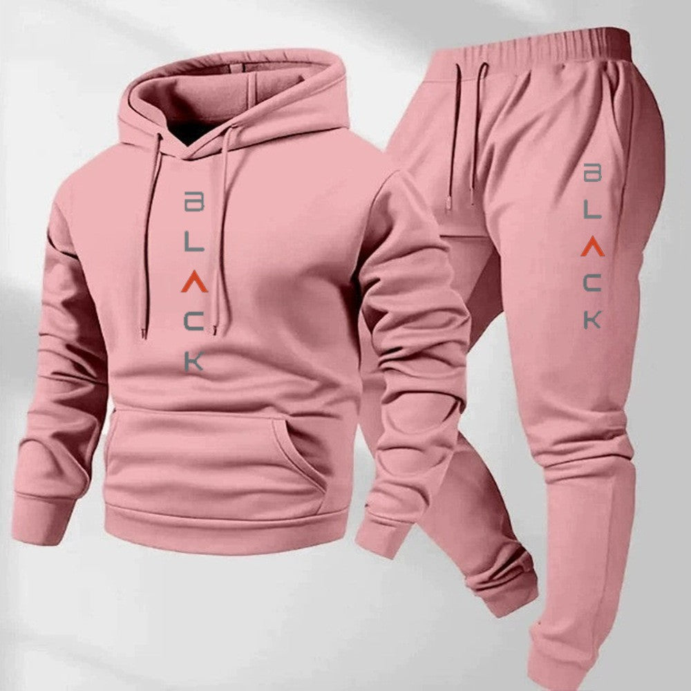 Kvinne Sporty Hettegenser og Joggebukse Sett med Moderne Snitt Skjora
