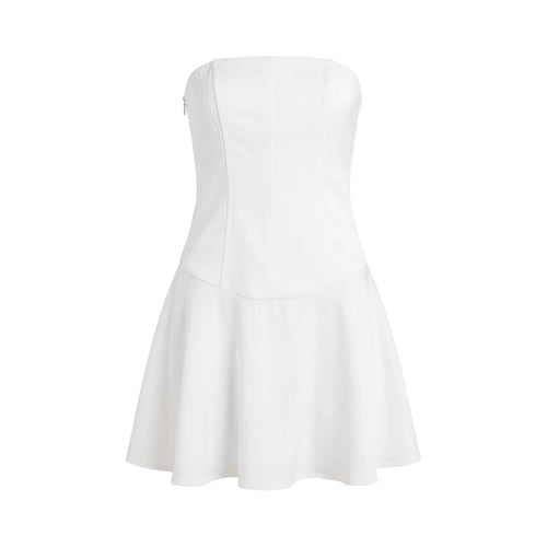 Damen Bustierkleid mit strukturierter Silhouette und ausgefallenem Design Skjora