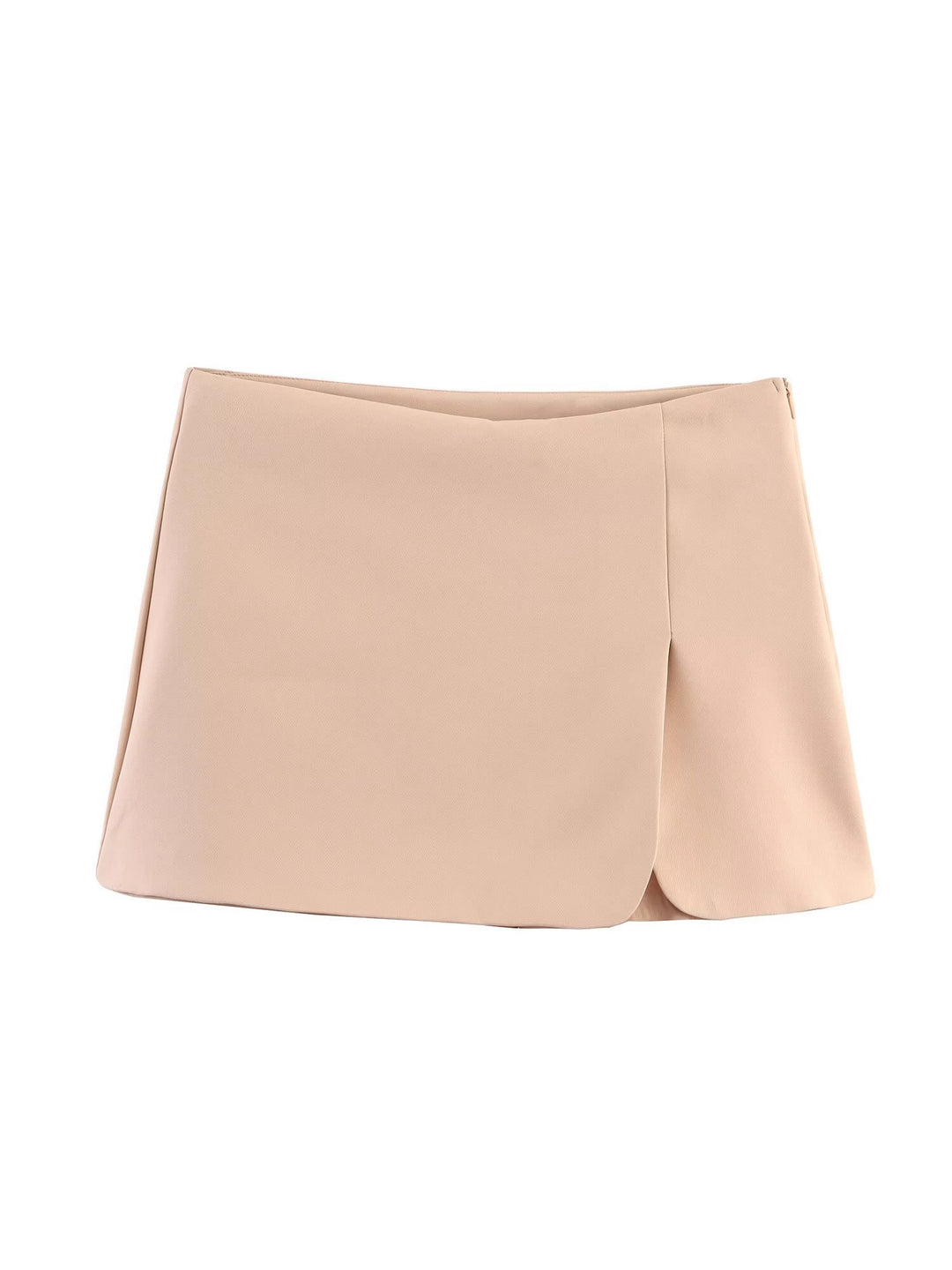 Dame Mini skjørt med eksklusiv snitt og elegant drapering Skjora