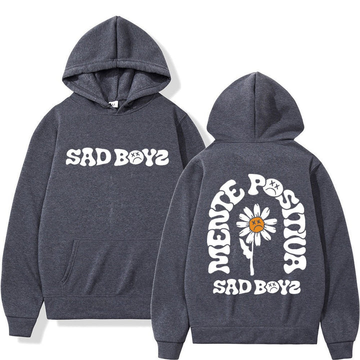 Kvinne hoodie med kreativt grafisk trykk og komfortabel passform Skjora